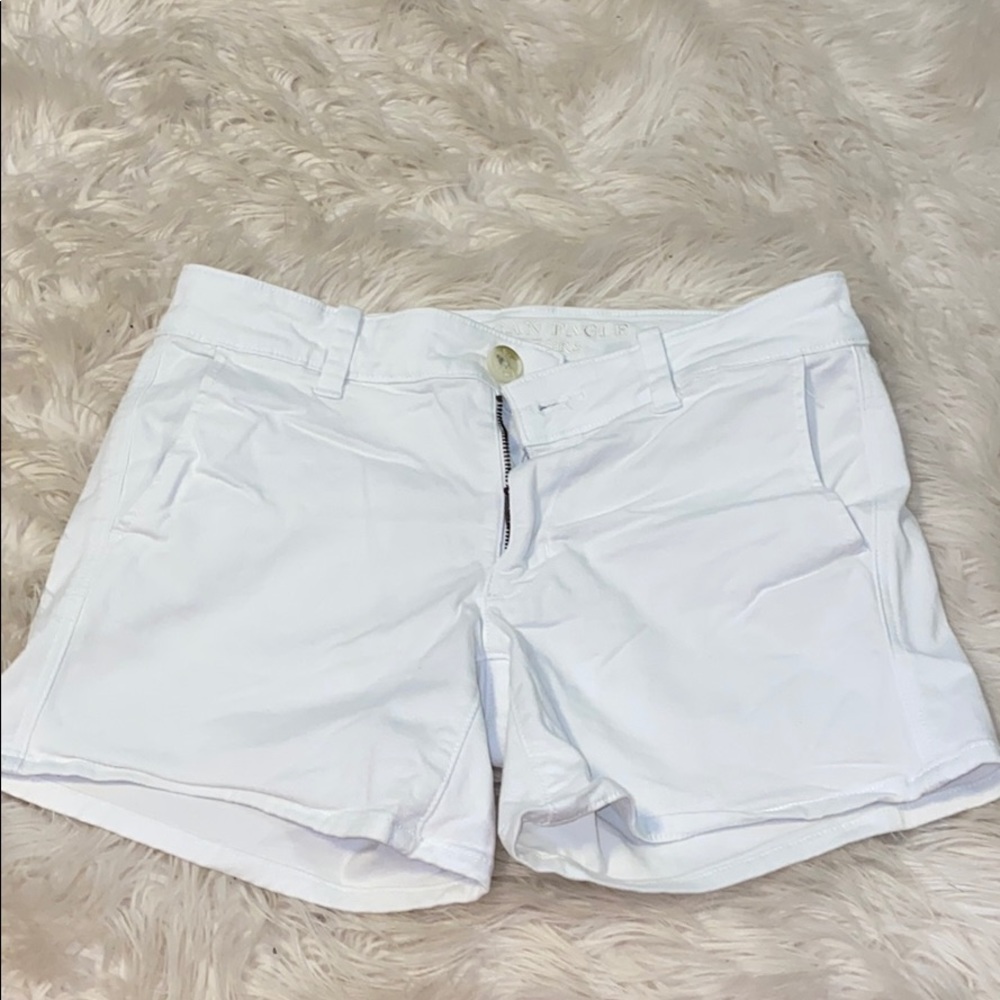 AE stretch jean shorts